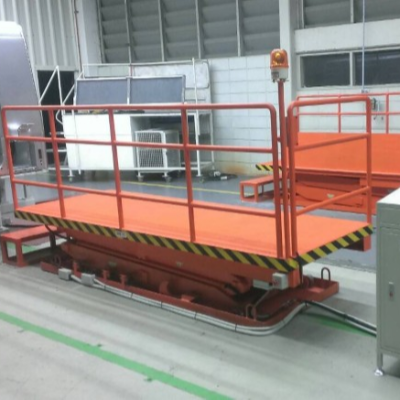 Drive Conveyor & Scissor Lift